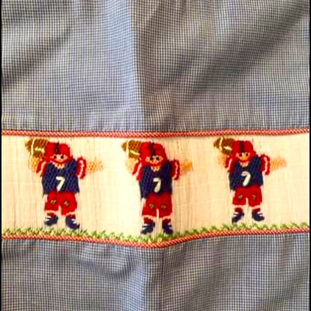 Boy’s smocked longall